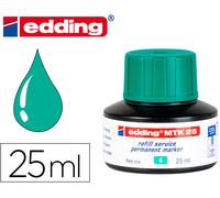 Edding Marker Ink Mtk-25 Con Sistema Capilar Color Verde Botella 25 Ml - EDDING