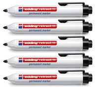 EDDING RET11SW - Marcador permanente, 1,50 - 3,00 mm, negro