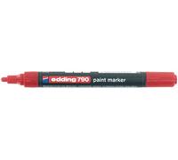 edding-marqueur pintura Permanent 790 punta redonda rojo
