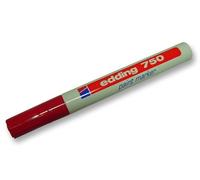 EDDING Rotulador de Pintura Punta Media Rojo - Punta de Bala