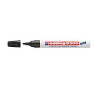 edding Rotulador permanente permanente 8300 Industry negro, 10 unidades
