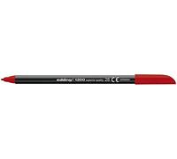 Edding - Rotulador punta fibra 1200 rojo ingles n.28 -punta redonda 0.5 mm (10 unidades)