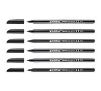 Rotulador Punta Fina Edding 1200-01 Color Negro