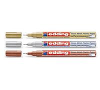 Edding Sharpie Fine - Rotuladores de pintura brillante (0,8 mm, 780 unidades, 8 unidades), colores a elegir