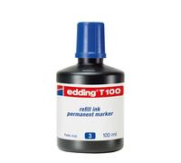 Edding T100 Recambio de tinta azul | 100 ml