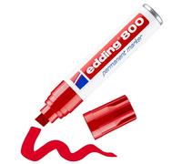 EDDING VERTRIEB 4004764053872 800 - Rotulador permanente (800 unidades), color r