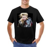 EDDSsewd22 Lagertha-T-Shirt-Cute-Clothes-Oversized-Anime-Plain