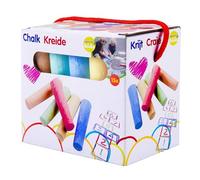 Eddy Toys - Tiza/Tiza de pavimento para exteriores, 15 Piezas