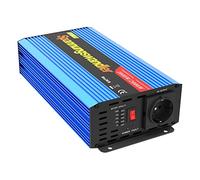 EDECOA Inversor 1000W 12V a 220V Onda Modificada - Convertidor para Coche, Autocaravana, Camping - Tomas AC + Protecciones