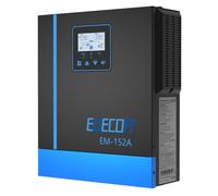 EDECOA Inversor híbrido 1500 W, 24/230 V, 1500 VA, cargador solar MPPT 40 A, puro sinusoidal, 30-150 Vdc Off-Grid, BMS, comunicación, prioridad de red, regulador carga solar
