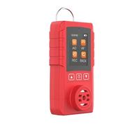 EDEDE Detector de Gas, 1 Detector de Gas portátil Industrial H2/CO/H2S/O2, Detector de Gas, Alarma de Gas, Carga USB(H2-0-1000 PPM)