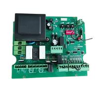 EDEDE Motor de Puerta corrediza, Puerta batiente/corrediza AC 433 MHz NC Modelo for Motor Doble Placa de Circuito de Motor de Puerta batiente/corredera Sistema de Control de Acceso a la Puerta(Board)