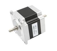 EDEDE Motor Paso a Paso, Motor Paso a Paso NEMA23 de Doble Eje 57X51mm 2.0A 1.1Nm Motor Paso a Paso 157Oz-in Doble Eje Nema 23 CNC for Impresora 3D