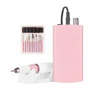 EDEDE Taladro eléctrico para uñas, Máquina Perforadora de uñas de 30000 RPM, Lima eléctrica portátil Recargable, Elimina el Gel acrílico con Brocas for uñas para Uso doméstico y en Salones de Belleza