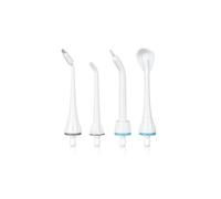 Edel+white Flosserpik EW-WJR5 - Juego de 5 cabezales de repuesto para cepillo Jet, cepillo UltraSoft, encías, periodontal, lengua