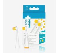 edel+white Focus® Brush 2 cabezales de cepillo para SG8-SG12 SONIC GENERATION® Bacterio Focus Brush Heads