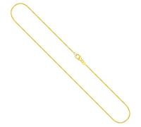 EDELIND 14k cadena de serpiente oro mujer - ancho 1.1 mm - 70 cm longitud