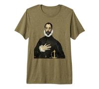 Edelmann mit Der Hand auf Der Brust. El Greco Art Camiseta Camiseta Premium