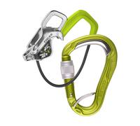 Edelrid - Aseguradores y Descensores Escalada - Mega Jul Belay Kit Bulletproof Screw II - Verde Verde one size