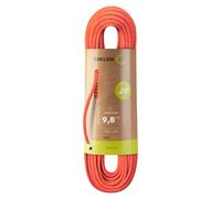 Edelrid - Cuerdas Escalada - Heron Eco Dry 9,8Mm Fire - Talla 80 m - Naranja Naranja 80 m