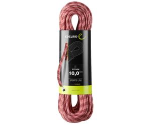 Edelrid - Cuerdas Escalada - Python 10,0mm red - Talla 60 m - Rojo Rojo 60 m
