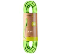 Edelrid - Cuerdas Escalada - Rap Line Protect Eco Dry 6,0Mm II Oasis - Talla 50 m - Verde Verde 50 m