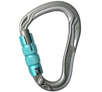Edelrid HMS Bulletproof Triple II mosquetón HMS de seguridad de triple acción de escalada - Slate