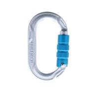 Edelrid Kiwi Triple Mosquetón de rosca Talla única Plateado