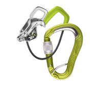 EDELRID Mega Jul Belay Kit Bulletproof Screw II Dispositivo de Fusible, Adultos Unisex, Verde neón, Talla única