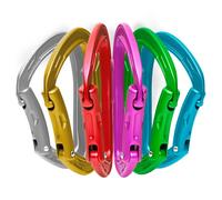 Lote de 6 mosquetones Edelrid Mission (multicolor)