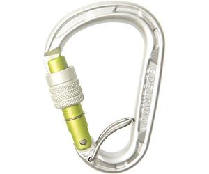 Edelrid - Mosquetón HMS Strike FG, Plateado, Talla única, 719670000060