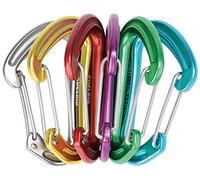 Edelrid Nineteen G Sixpack 6er Juego de mosquetones de gatillo automático Talla única Multicolor