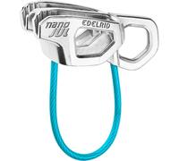 EDELRID Dispositivo de seguridad Nano Jul Unisex para adultos Talla única Gris/Azul