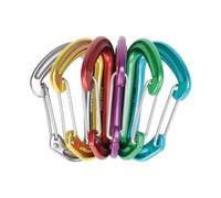 Edelrid - Mosquetones Escalada - Nineteen G Sixpack de Aluminio - Rojo Rojo one size