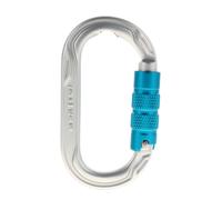 Edelrid Oval Power 2500 Triple Mosquetón de engaste Talla única Plateado