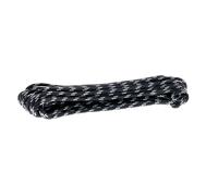 Edelrid PES Cord 4mm 8m Cuerda de cabo 8 Negro