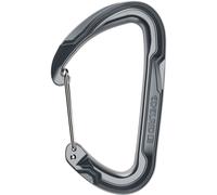 Edelrid Pure Wire Mosquetón, unisex, negro Onesize SLATE