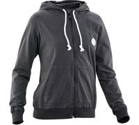 Edelrid Wo Bege Zip Hoody sudadera con capucha mujer - Obsidian - XS