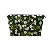 Edelweiss Alpina Suiza Floral, Bolsa de artículos de tocador Bolsa de Maquillaje Bolsa de cosméticos Bolsa de artículos de tocador de Viaje portátil