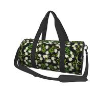 Edelweiss Alpina Suiza Floral, Bolsa de Viaje de Gran Capacidad, Bolso Redondo, Bolsa de Viaje Deportiva, Bolsa de Mano, Bolsa de Fitness
