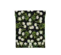 Edelweiss Alpina Suiza Floral, Squeeze Top Wallet Bolsa de Almacenamiento para Mujer Monedero pequeño Bolsa de Cambio