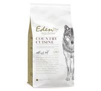 Eden Country Cuisine - Pienso seco natural para perros adultos y adultos mayores, 12 kg de croquetas, pato, conejo, cordero y venado. Apoya la digestión, un pelaje brillante, ideal para perros activos