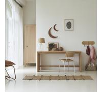 Eden - Escritorio infantil de roble macizo de 160 cm H 74 x B 160 x T 60 cm