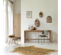 Eden - Escritorio infantil de teca maciza H 74 x B 160 x T 60 cm