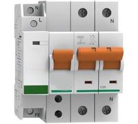 Eden pulse Protector de sobretensión 2P 40A C 10KA, conforme a EN-50550, transitorio 5-15KA 275V; protege equipos eléctricos contra picos de tensión.