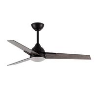 Eden pulse Ventilador DC 22W 3 Aspas Gris 6 Velocidades 2180lm 132D Con Control Remoto, Memoria y Temporizador para Uso en Hogar y Oficina.