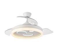 Eden pulse Ventilador DC 72W 6120lm Blanco 3 Aspas 110° con Control Remoto, Temporizador y Memoria - Ideal para refrescar espacios.