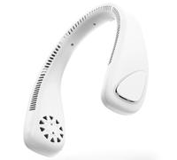 Eden pulse Ventilador de cuello portátil, 8 pulgadas, 3 velocidades, batería de 2000mAh, ideal para uso en exteriores y actividades al aire libre.