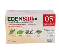 EDENSAN 05, Mezcla de Plantas para Infusión, Digestión, con Milenrama, Menta, Hinojo y Melisa, 20 Bolsitas. Pack de 2