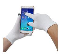 Edenswear Guantes con incrustaciones de zinc, guantes de pantalla táctil para mujeres y hombres con eczema, terapia de envoltura húmeda (Xgrande)